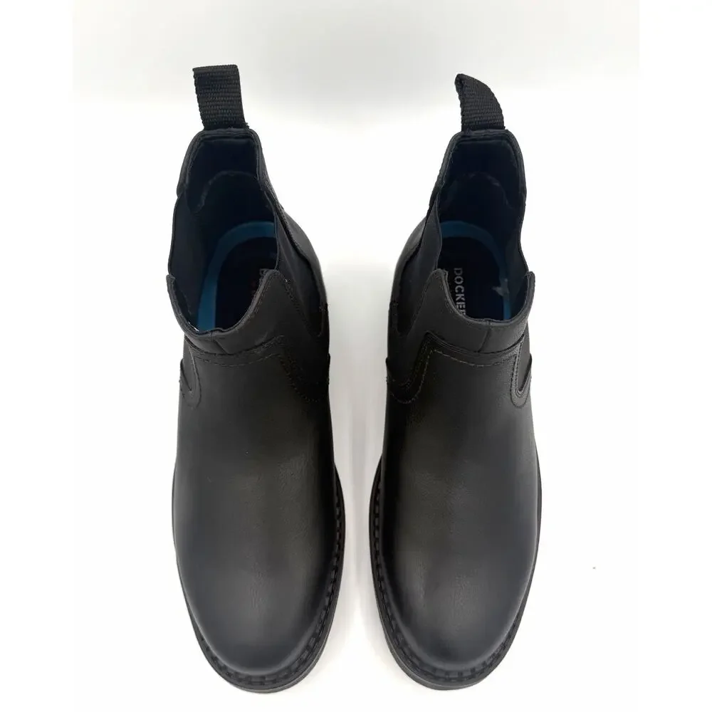 Dockers Mens Size 8 Truman Stain Defender Rugged Boot Black 90-38884